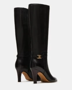 RHETT BLACK LEATHER 9 RHETT BLACK LEATHER -Steve Madden Store STEVEMADDEN SHOES RHETT BLACK LEATHER 02