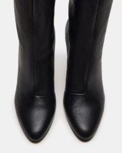RIZK BLACK LEATHER 8 RIZK BLACK LEATHER -Steve Madden Store STEVEMADDEN SHOES RIZK BLACK LEATHER 04