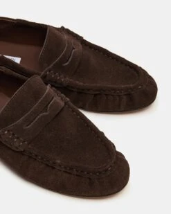 ROGER CHOCOLATE BROWN SUEDE 7 ROGER CHOCOLATE BROWN SUEDE -Steve Madden Store STEVEMADDEN SHOES ROGER CHOCOLATE BROWN SUEDE 04