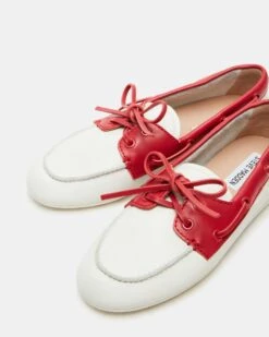 SAG BONE/RED 8 SAG BONE/RED -Steve Madden Store STEVEMADDEN SHOES SAG BONE RED 05