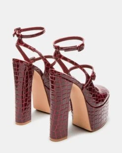 SCOTLYN RED CROCODILE 12 SCOTLYN RED CROCODILE -Steve Madden Store STEVEMADDEN SHOES SCOTLYN RED CROCODILE 02 3f987fff 303d 4ed1 a2c2 7d8455703227