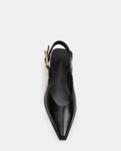 SHAY BLACK LEATHER -Steve Madden Store STEVEMADDEN SHOES SHAY BLACK LEATHER 03