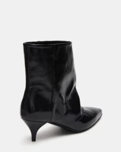 SHINER BLACK LEATHER 9 SHINER BLACK LEATHER -Steve Madden Store STEVEMADDEN SHOES SHINER BLACK LEATHER 02