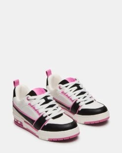 SKATER BLACK/PINK -Steve Madden Store STEVEMADDEN SHOES SKATER BLACK PINK MULTI 02