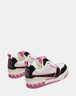 SKATER BLACK/PINK -Steve Madden Store STEVEMADDEN SHOES SKATER BLACK PINK MULTI 03