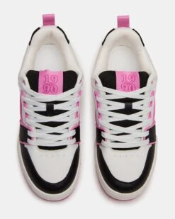 SKATER BLACK/PINK -Steve Madden Store STEVEMADDEN SHOES SKATER BLACK PINK MULTI 04