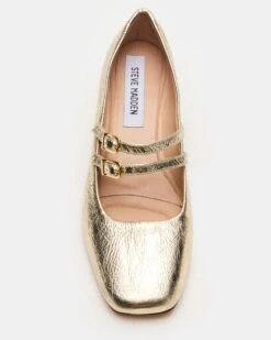 STAFFORD GOLD LEATHER -Steve Madden Store STEVEMADDEN SHOES STAFFORD GOLD LEATHER 04