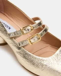 STAFFORD GOLD LEATHER -Steve Madden Store STEVEMADDEN SHOES STAFFORD GOLD LEATHER 05