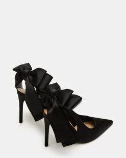 TEACUP BLACK SATIN -Steve Madden Store STEVEMADDEN SHOES TEACUP BLACK SATIN 03