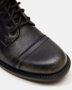 THERON BLACK DISTRESSED 7 THERON BLACK DISTRESSED -Steve Madden Store STEVEMADDEN SHOES THERON BLACK DISTRESSED 105