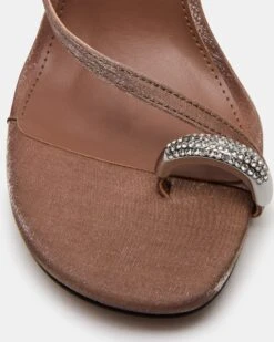 TIA RHINESTONES MOCHA SATIN -Steve Madden Store STEVEMADDEN SHOES TIA R MOCHA SATIN 04