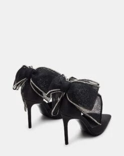 TIMELESS BLACK SATIN 8 TIMELESS BLACK SATIN -Steve Madden Store STEVEMADDEN SHOES TIMELESS BLACK SATIN 03