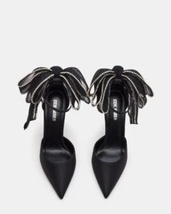 TIMELESS BLACK SATIN 9 TIMELESS BLACK SATIN -Steve Madden Store STEVEMADDEN SHOES TIMELESS BLACK SATIN 04