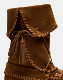 TIPPETT CHESTNUT SUEDE 7 TIPPETT CHESTNUT SUEDE -Steve Madden Store STEVEMADDEN SHOES TIPPETT CHESTNUT SUEDE 04