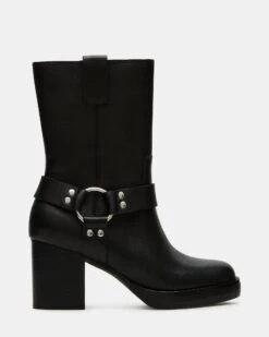 TOPHER BLACK LEATHER