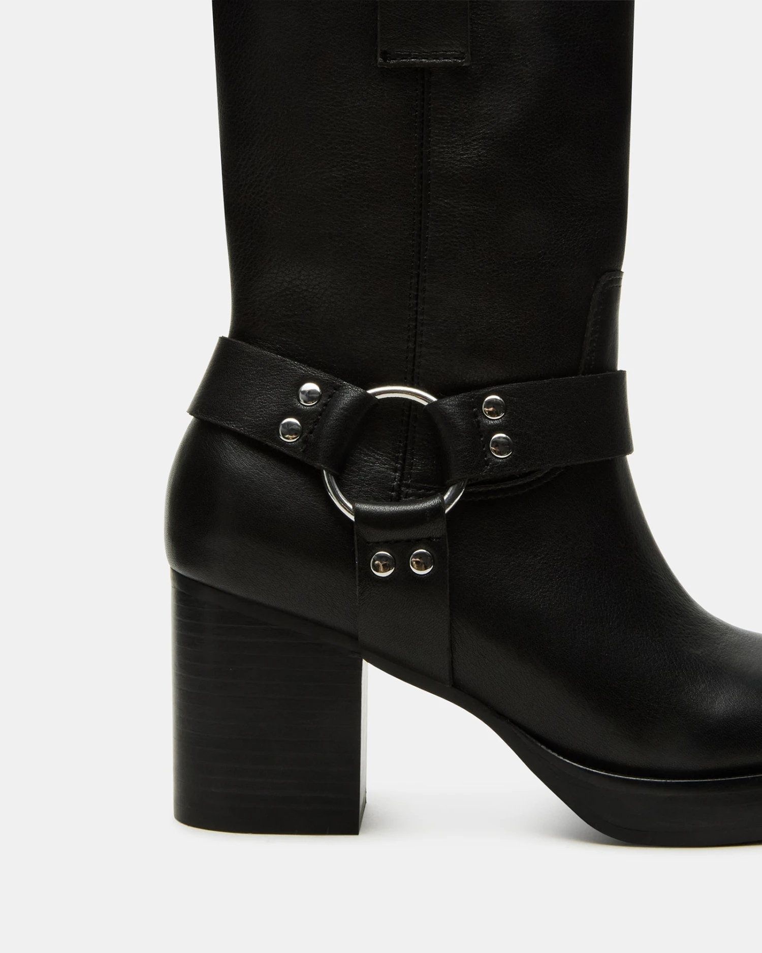 TOPHER BLACK LEATHER 3 TOPHER BLACK LEATHER - Image 3