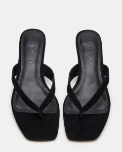 TRACIE BLACK SUEDE -Steve Madden Store STEVEMADDEN SHOES TRACIE BLACK SUEDE 04