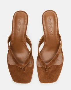 TRACIE CHESTNUT SUEDE -Steve Madden Store STEVEMADDEN SHOES TRACIE CHESTNUT SUEDE 03
