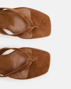 TRACIE CHESTNUT SUEDE -Steve Madden Store STEVEMADDEN SHOES TRACIE CHESTNUT SUEDE 04