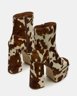TRILLION BROWN COW PRINT 9 TRILLION BROWN COW PRINT -Steve Madden Store STEVEMADDEN SHOES TRILLION C BROWN MULTI 03