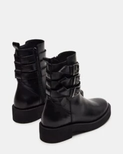 VANDAL BLACK LEATHER 9 VANDAL BLACK LEATHER -Steve Madden Store STEVEMADDEN SHOES VANDAL BLACK LEATHER 03