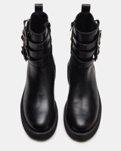 VANDAL BLACK LEATHER 8 VANDAL BLACK LEATHER -Steve Madden Store STEVEMADDEN SHOES VANDAL BLACK LEATHER 04