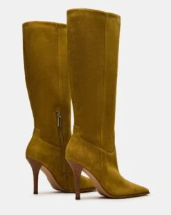 WESCOT OLIVE SUEDE -Steve Madden Store STEVEMADDEN SHOES WESTCOT OLIVE SUEDE 02