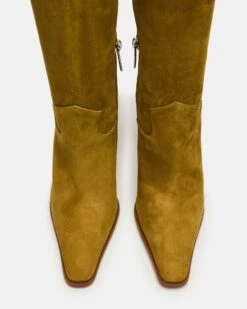 WESCOT OLIVE SUEDE -Steve Madden Store STEVEMADDEN SHOES WESTCOT OLIVE SUEDE 03