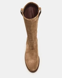 DUNSTER CHESTNUT SUEDE -Steve Madden Store STEVEMADDEN SHOE DUNSTER CHESTNUT SUEDE 04