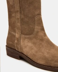 DUNSTER CHESTNUT SUEDE -Steve Madden Store STEVEMADDEN SHOE DUNSTER CHESTNUT SUEDE 05