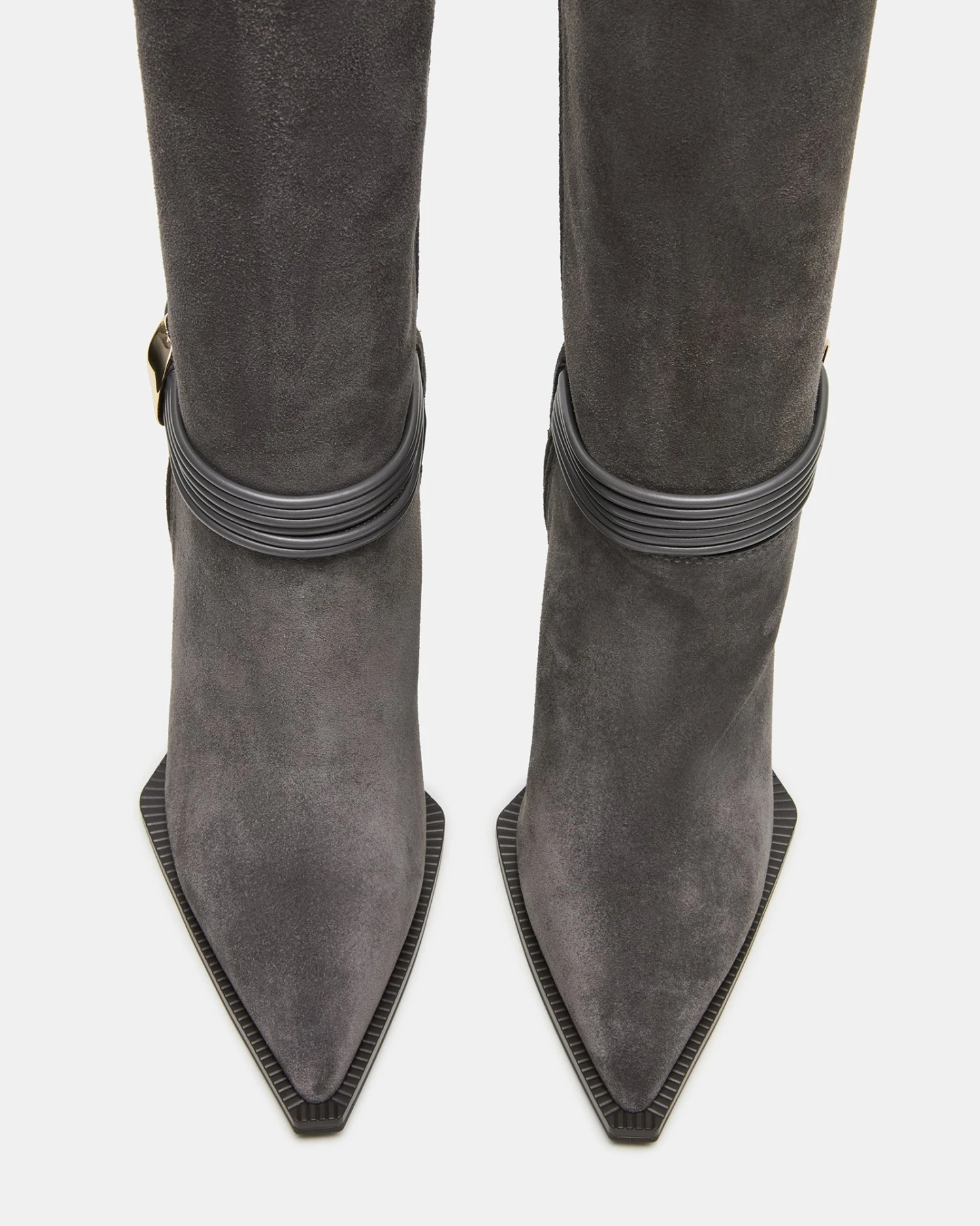 KYNDALL GREY SUEDE 4 KYNDALL GREY SUEDE - Image 4